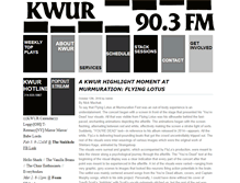 Tablet Screenshot of kwur.com